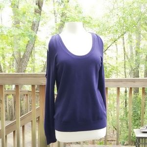 Boston Proper Navy Sweater Size Small